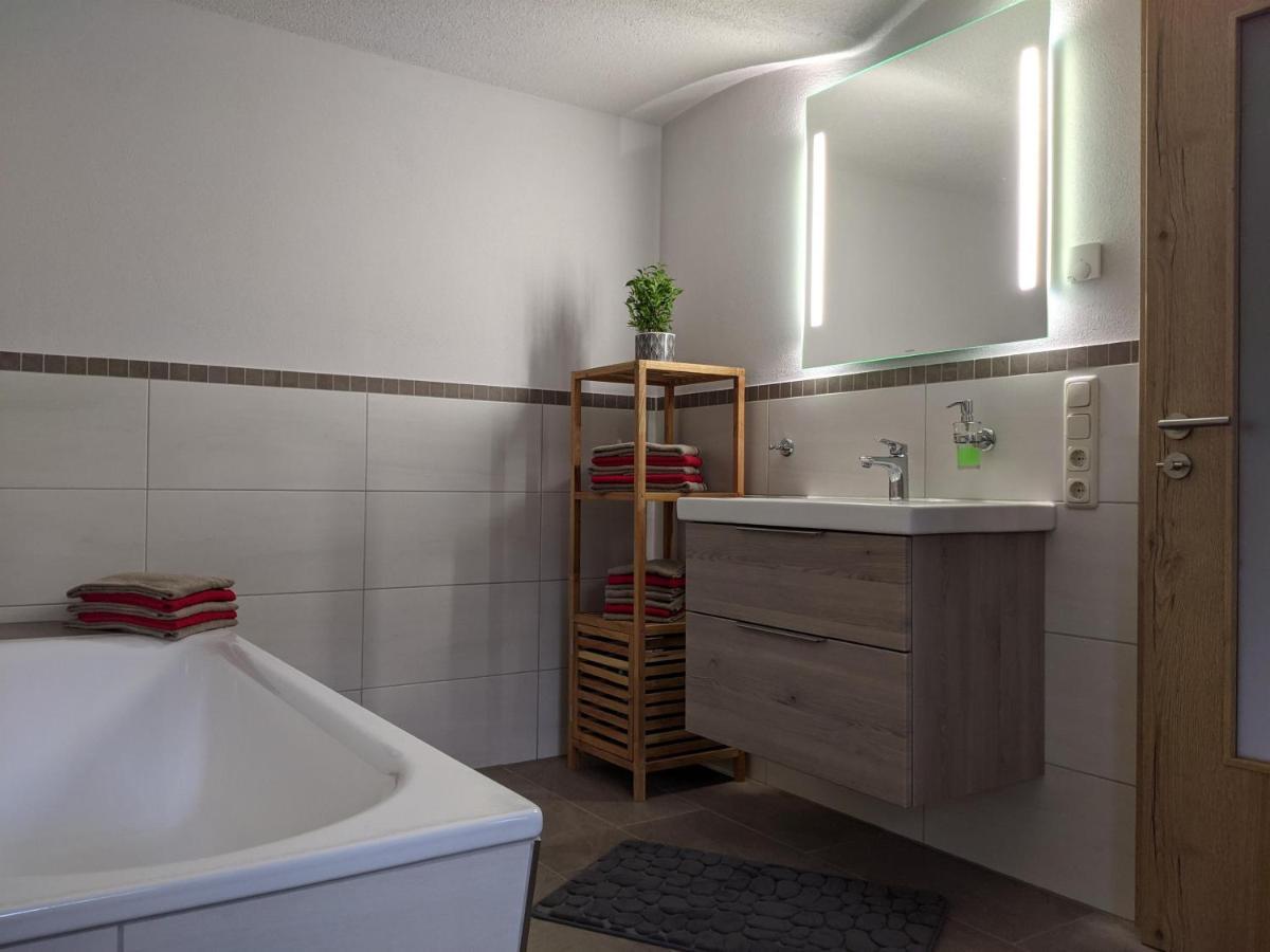 Ferienwohnung Aus-Zeit Auf Dem Lande Bad Gottleuba Exteriör bild